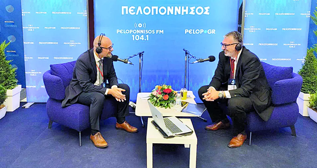 Ο Παναγιώτης Αναστασόπουλος συνομίλησε με τον Κώστα Λαμπρόπουλο