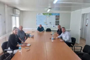 Συνάντηση εκπροσώπων του Δήμου στα γραφεία της ΑΒΑΞ για τα προβλήματα κατά μήκος της Πατρών-Πύργου