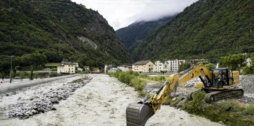 Ελβετία - πλημμύρες