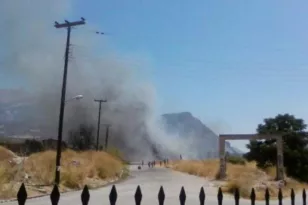 Πάτρα: Κινητοποίηση της Πυροσβεστικής για φωτιά στο Ριγανόκαμπο
