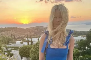 Διακοπές στην Ελλάδα για την Κλόντια Σίφερ ΦΩΤΟ