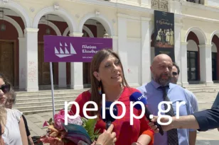 Κωνσταντοπούλου από Πάτρα: Κάλεσμα στους πολίτες να προσέλθουν στις κάλπες ανεξαρτήτως βαθμών Κελσίου ΦΩΤΟ-ΒΙΝΤΕΟ