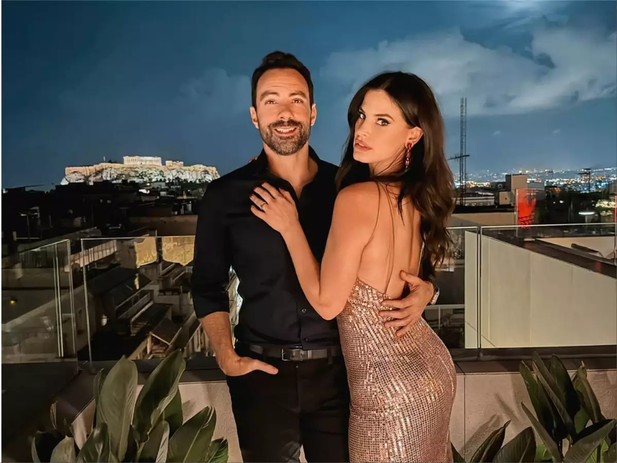 Christina Bomba – Sakis Tanimanidis: The tender post for their wedding anniversary PHOTOS