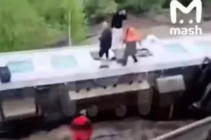 Ρωσία: Εκτροχιάστηκε τρένο στην επαρχία Κόμι ΒΙΝΤΕΟ