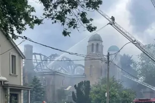 Τορόντο: Πυρκαγιά κατέστρεψε ιστορική εκκλησία με σπάνιες τοιχογραφίες ΦΩΤΟ – ΒΙΝΤΕΟ