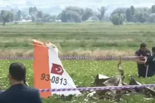 Τουρκία: Δύο νεκροί από συντριβή εκπαιδευτικού αεροσκάφους στην Καισάρεια ΒΙΝΤΕΟ