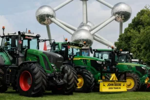 Βέλγιο: Στους δρόμους εκατοντάδες αγρότες για την ευρωπαϊκή αγροτική πολιτική