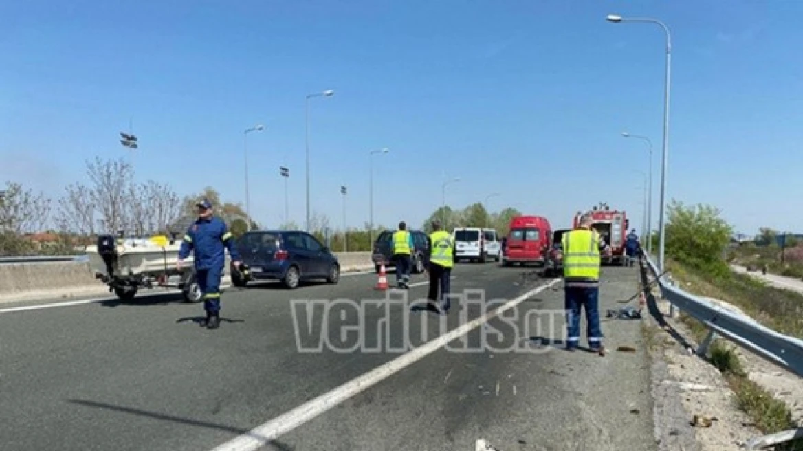 Site visitors accident with 3 injured in Egnatia, diversion of site visitors on the Niseli junction
 – 2024-06-22 09:19:16