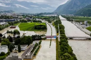 Ελβετία: Τέσσερις νεκροί και έξι αγνοούμενοι από πλημμύρες ΒΙΝΤΕΟ