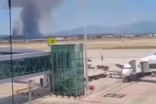 Τουρκία: Έκλεισε το αεροδρόμιο της Σμύρνης λόγω πυρκαγιάς