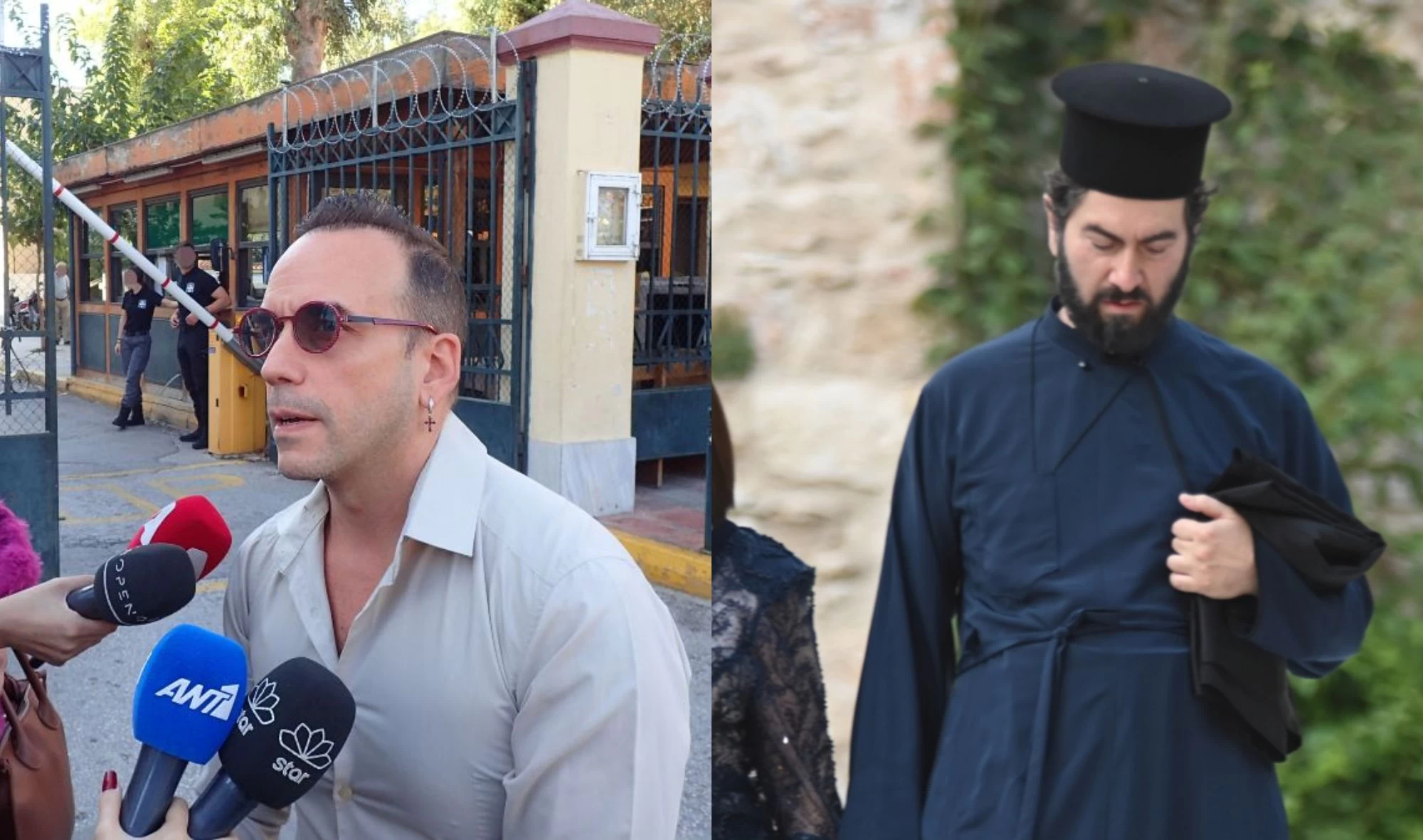 Panos Mouzourakis in favor of Father Antoniou