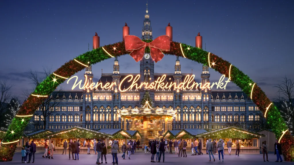 Christkindlmarkt Βιέννης