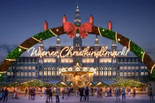 Christkindlmarkt Βιέννης