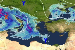 Καιρός: Καταρρέει ο αντικυκλώνας της ανομβρίας, η Δυτική Ελλάδα στο επίκεντρο των βροχοπτώσεων ΧΑΡΤΕΣ