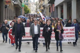 Το Εργατικό Κέντρο Πάτρας για την χθεσινή απεργία: “Η εργατική τάξη όμως και ο λαός μας μπορεί και κρίνει”