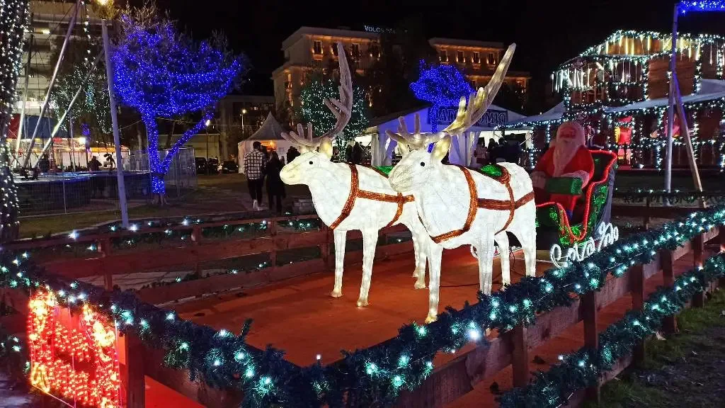 Βόλος Χριστουγεννιάτικο χωριό