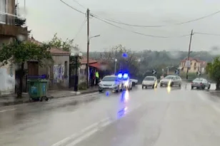 Τροχαίο στην Ε.Ο Αγρινίου-Θέρμου ΦΩΤΟ