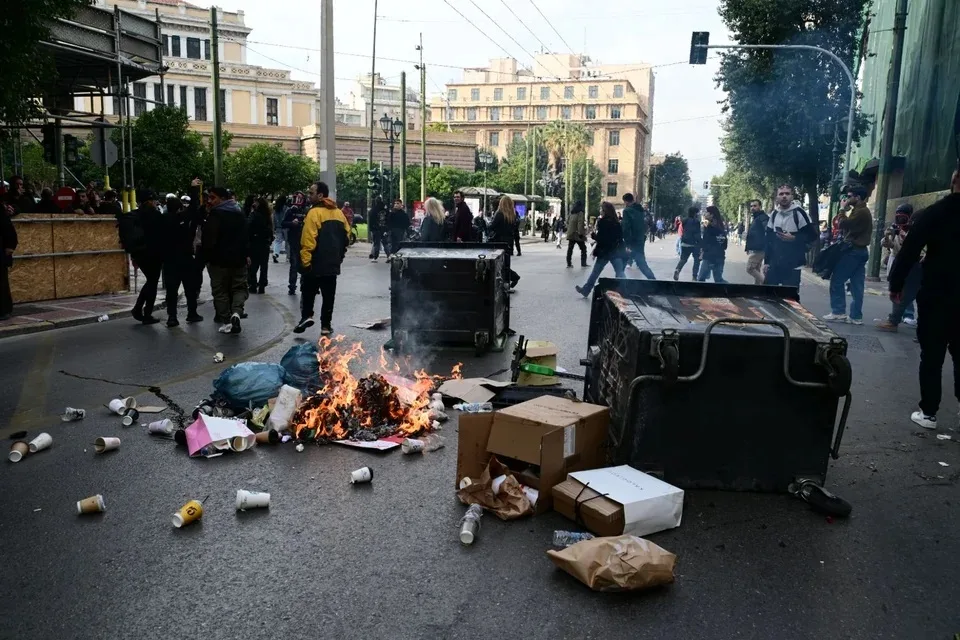 Επεισόδια - συγκέντρωση Τέμπη