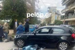 Τροχαίο ατύχημα στην οδό Κύπρου: Στο νοσοκομείο δύο τραυματίες ΦΩΤΟ