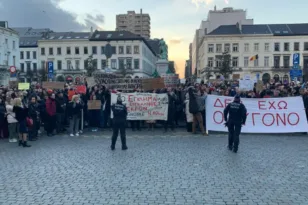 Παρίσι-Βρυξέλες: Διαδηλώσεις και… «Δεν έχω οξυγόνο»