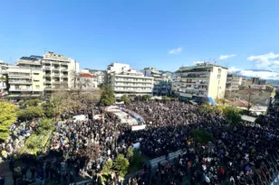 Τέμπη: «Κραυγή» από το Αγρίνιο για τη δικαίωση 57 ψυχών ΦΩΤΟ