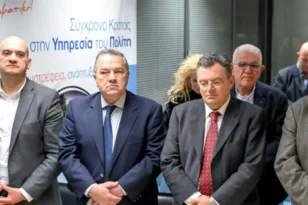 Ο Κώστας Σβόλης στη βασιλόπιτα της Αποκεντρωμένης Διοίκησης Πελοποννήσου, Δυτικής Ελλάδας και Ιονίου