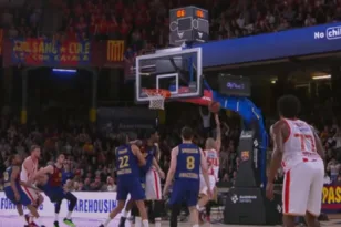 Euroleague: Κορυφαία φάση της εβδομάδας το buzzer beater του Φουρνιέ ΒΙΝΤΕΟ