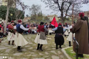 Αναπαράσταση Ορκωμοσίας των Αγωνιστών της Πάτρας: Ψηλά τα λάβαρα πίστης και πατρίδας ΦΩΤΟ