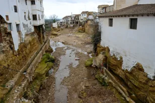 Ισπανία: Ζημιές και προβλήματα από την καταιγίδα Laurence