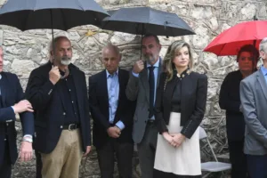 Λειτουργία στο εκκλησάκι του Αγίου Θωμά στην Αχάια Κλάους