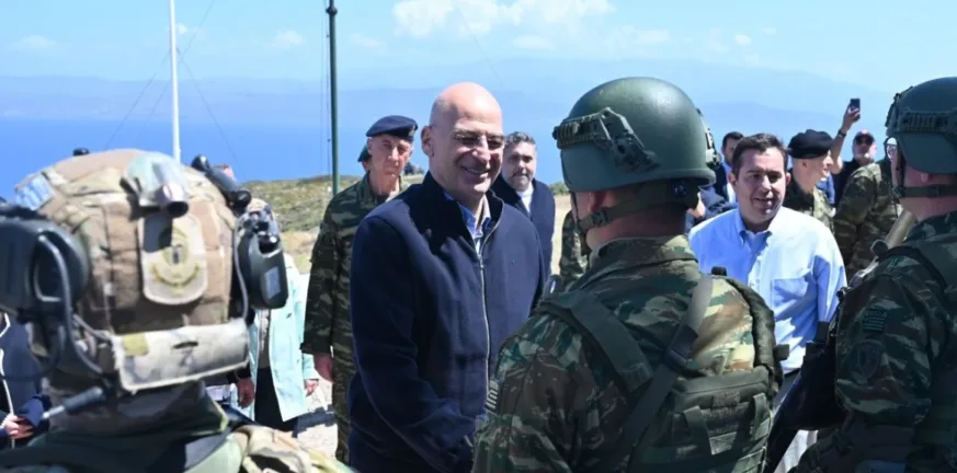 Η βαθειά ευγνωμοσύνη του Δένδια στις ένοπλες δυνάμεις ευγνωμοσύνη