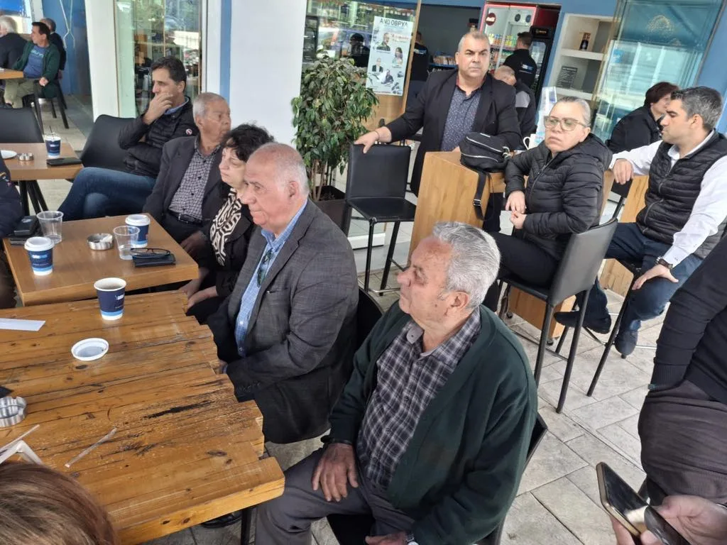 Πάτρα Ενωμένη: Στην Οβρυά ο Κώστας Σβόλης ΦΩΤΟ