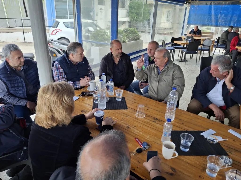 Πάτρα Ενωμένη: Στην Οβρυά ο Κώστας Σβόλης ΦΩΤΟ
