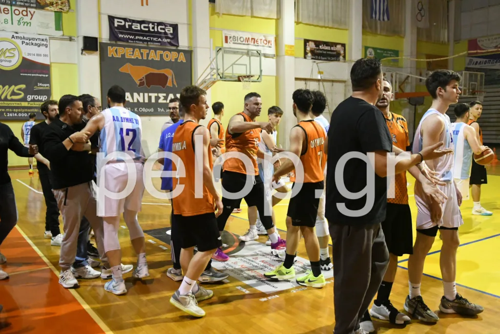 Η πρόκριση για τη Δύμη, μεγάλη η ένταση με την Ολυμπιάδα, ποιους έγραψαν στο Φ.Α. οι διαιτητές ΦΩΤΟ