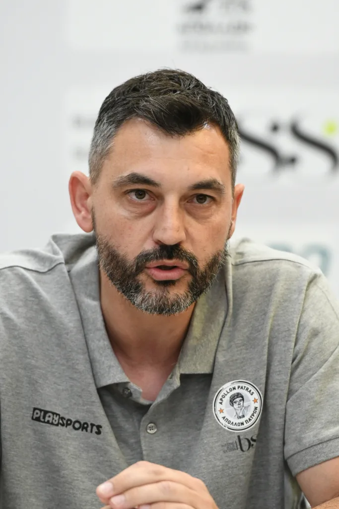 Ελευθεριάδης: «Ευτυχώς ή δυστυχώς, έχουμε μεγαλώσει στην Πάτρα και έχουμε μεγαλώσει με τον Απόλλωνα» ΦΩΤΟ