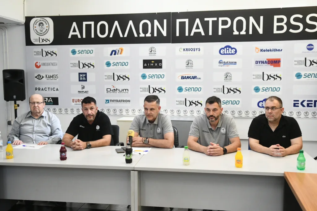 Ελευθεριάδης: «Ευτυχώς ή δυστυχώς, έχουμε μεγαλώσει στην Πάτρα και έχουμε μεγαλώσει με τον Απόλλωνα» ΦΩΤΟ