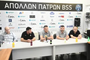 Ελευθεριάδης: «Ευτυχώς ή δυστυχώς, έχουμε μεγαλώσει στην Πάτρα και έχουμε μεγαλώσει με τον Απόλλωνα» ΦΩΤΟ