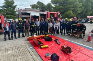 Φωτιά, σεισμός και εκκένωση κτιρίου στο Πανεπιστήμιο Πατρών – Επιτυχής η άσκηση
