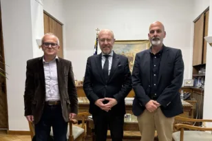 Συνάντηση Μπονάνου με τον υφυπουργό Υγείας Δημήτρη Βαρτζόπουλο για θέματα ψυχικής Υγείας