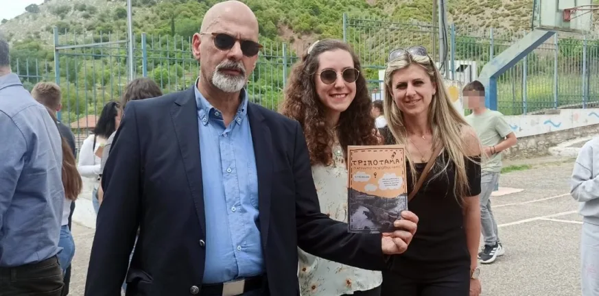 Τριπόταμα: Επίσκεψη Μπονάνου στο Δημοτικό Σχολείο Ψωφίδας Τριπόταμα