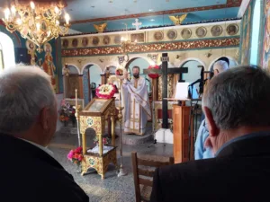 Γιορτή στον Αγιο Νικόλαο στα Πανουσέικα