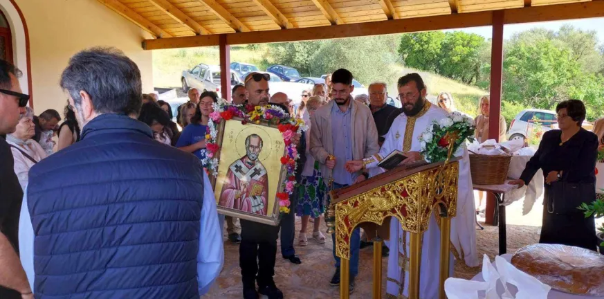 Γιορτή στον Αγιο Νικόλαο στα Πανουσέικα Γιορτή στον Αγιο Νικόλαο στα Πανουσέικα