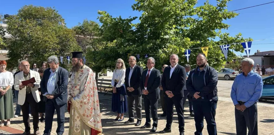 Δυτ. Αχαϊα: Τελετή στον Ιερό Ναό Αγίου Γεωργίου Απιδεώνα Δυτ. Αχαϊα: Τελετή στον Ιερό Ναό Αγίου Γεωργίου Απιδεώνα