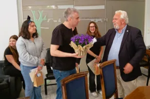 Ο Δήμαρχος Ήλιδας τίμησε την ομάδα ρομποτικής του 2ου ΓΕΛ Αμαλιάδας ΦΩΤΟ