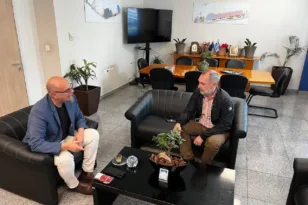 Πάτρα: Επίσκεψη του Ανδρέα Κατσανιώτη στον Οργανισμό Λιμένος Πατρών