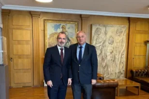 Στον υπουργό Αγροτικής Ανάπτυξης Κώστα Τσιάρα ο Ανδρέας Κατσανιώτης – Τι συζήτησαν
