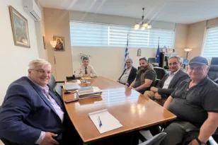 Συνάντηση Αλεξόπουλου – αντιπροσωπείας του ΚΚΕ εν όψει του Αντιιμπεριαλιστικού Διημέρου στον Αλισσό