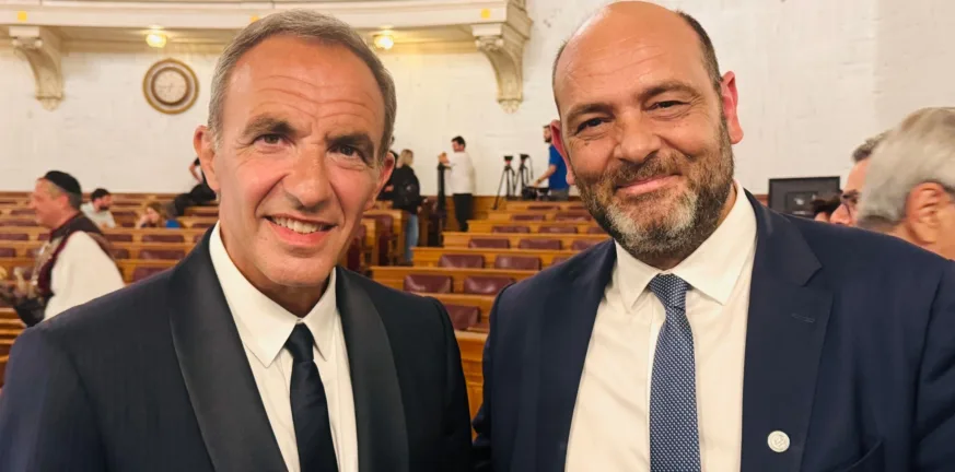 Αντάμωσαν στην παλιά Βουλή Ιάσων Φωτήλας και Νίκος Αλιάγας! Αλιάγας