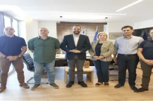 Συνάντηση της Ένωσης Αστυνομικών Υπαλλήλων Αχαΐας με τον Περιφερειάρχη Δυτικής Ελλάδας: Στο επίκεντρο εξοπλισμός, υποδομές και νέα δομή επιχειρήσεων