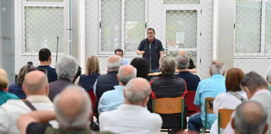 Πάτρα: Στο Νότιο Διαμέρισμα ο Πελετίδης - Κινητοποίηση στις 14 Ιουνίου για «υποδοχή Μητσοτάκη» Πάτρα: Στο Νότιο Διαμέρισμα ο Πελετίδης - Κινητοποίηση στις 14 Ιουνίου για «υποδοχή Μητσοτάκη»